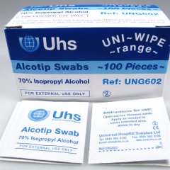 Alcotip Prep Swab x 100 pieces