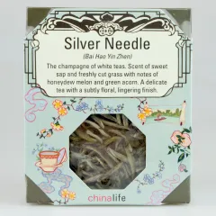 chinalife Silver Needle Premium Artisan Loose Leaf White Tea