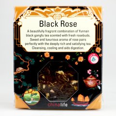 chinalife Premium Artisan Black Rose Loose Leaf Tea