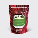 A very special, delicate green tea made from large leaves with subtle nutmeg notes and a light, floral and creamy taste.